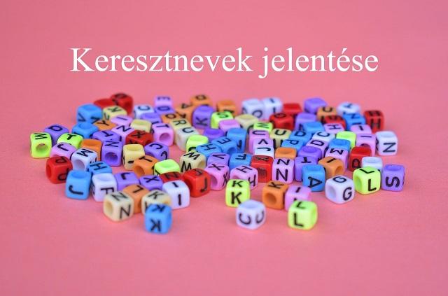 Nevek jelentése